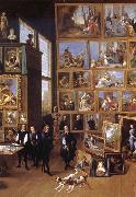 Archduke Leopold Wilhelim in his gallery in Brussels    David Teniers